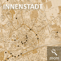 Interaktive Karte mit den historischen Brücken der Stadt Erfurt